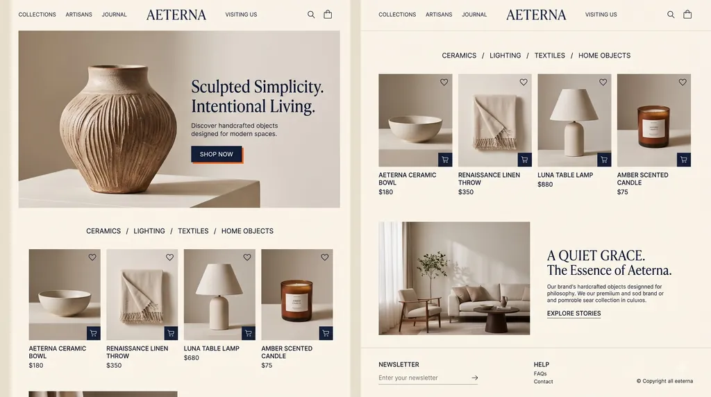 E-Commerce Store example