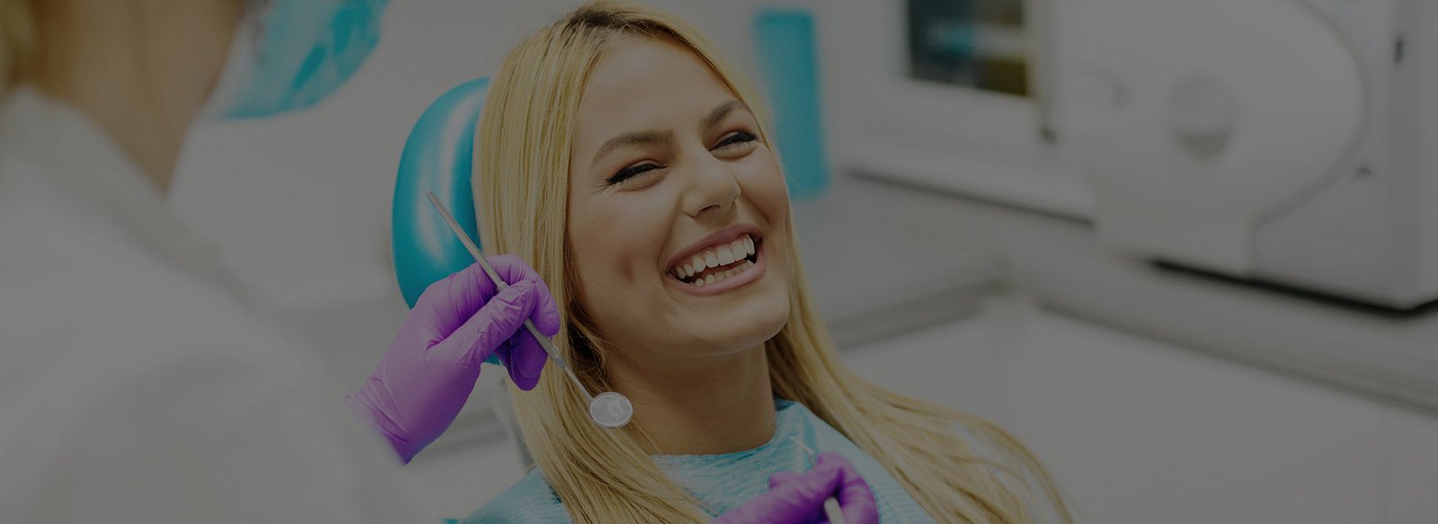 Patient and dental-care imagery from the All Care Dental Centre homepage