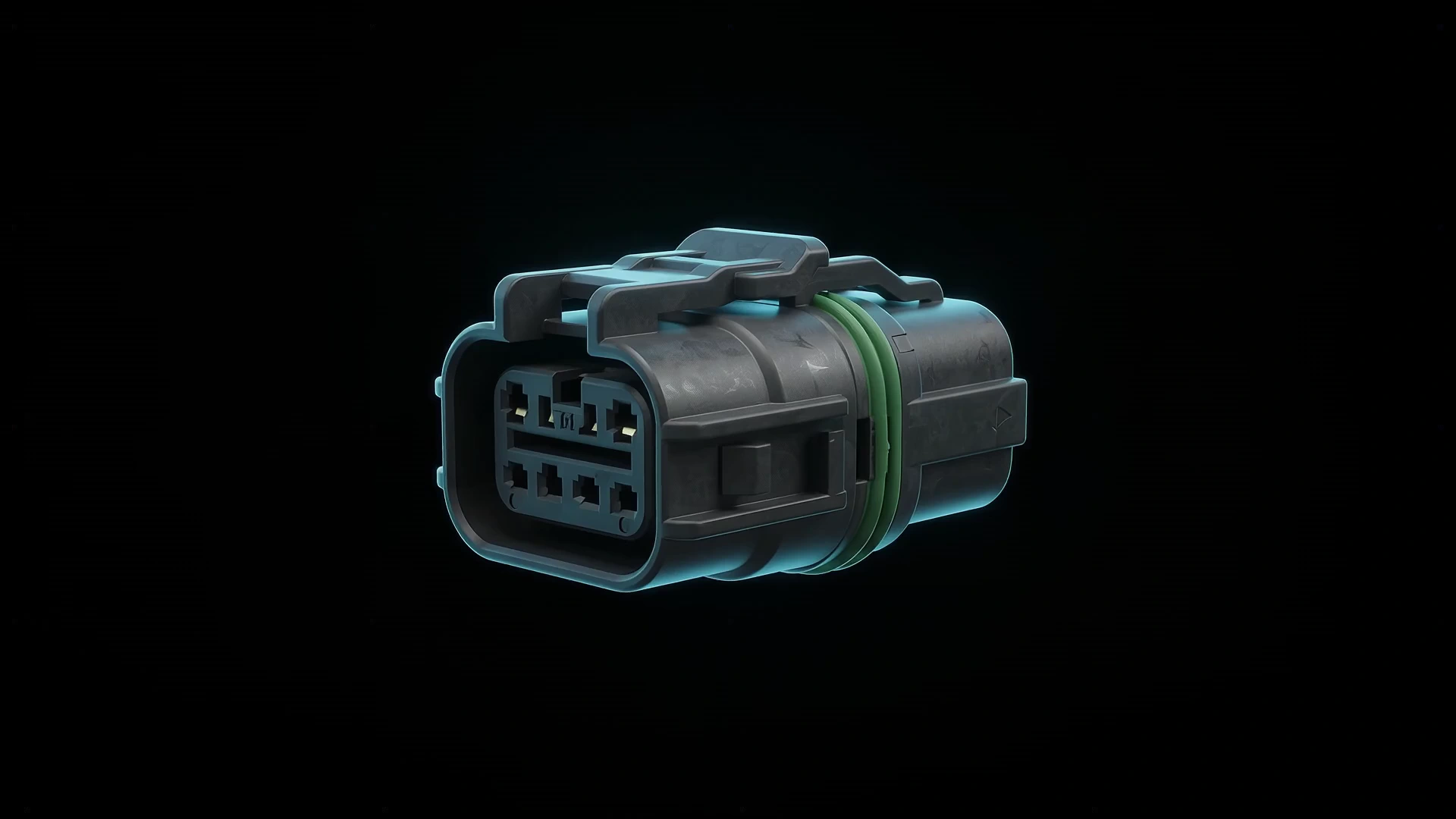 VoltMarket connector and cable supply website, featuring an exploded 3D connector